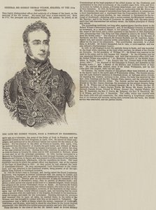 General Sir Robert Thomas Wilson, Oberst der 15. Dragoner (Gravur) von English School