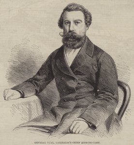 General Turr, Garibaldis Chefadjutant (Gravur) von English School