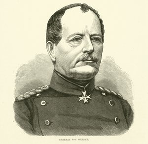 General Von Werder, September 1870 von English School