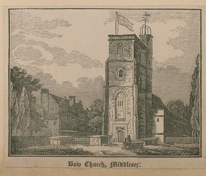 Gesamtansicht der Bow Church