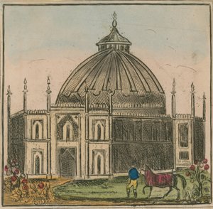 Allgemeine Ansicht der Brighton Dome von English School