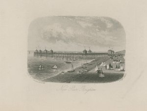 Gesamtansicht des neuen Piers in Brighton von English School