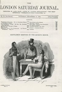 Gentlemen-Schuldner in der Queens Bench von English School