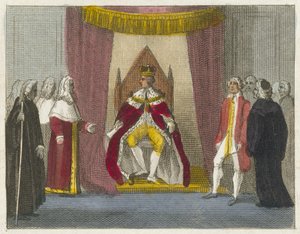 George III. und die Richter von English School