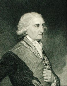 George Brydges Rodney (1718-92) 1. Baron Rodney von Stoke-Rodney, aus 