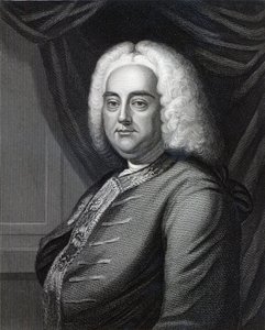 Georg Friedrich Händel, graviert von Thomson