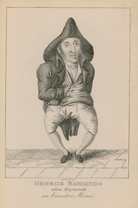 George Romondo, alias Raymondo, ein exzentrischer Nachahmer von English School