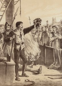George Swallowell, "Seht den Kopf eines Verräters" von English School
