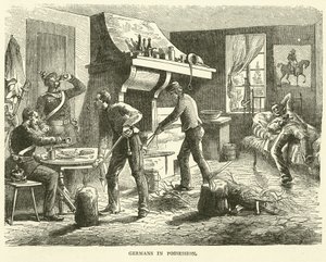 Deutsche in Besitz, September 1870 von English School