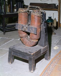 Riesenelektromagnet von Michael Faraday (1791-1867), ca. 1850 von English School