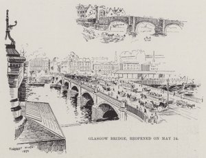 Glasgow-Brücke, wiedereröffnet am 24. Mai von English School