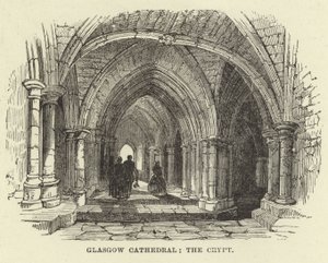 Kathedrale von Glasgow, die Krypta von English School