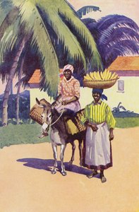 Auf dem Weg zum Markt, Jamaika von English School