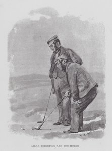 Golf: Allan Robertson und Tom Morris von English School