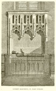 Gowers Denkmal, St. Mary Overies von English School