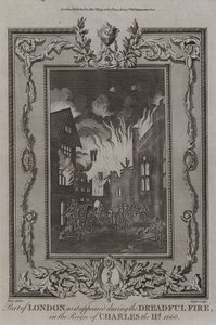 Großer Brand von London, 1666 von English School