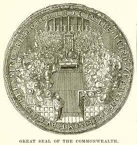 Großes Siegel des Commonwealth von English School