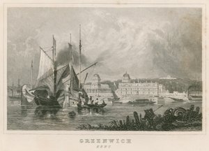 Greenwich Hospital, London von English School