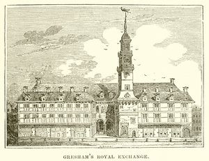 Greshams Royal Exchange von English School