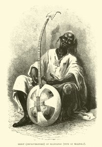 Griot (Improvisator) von Niantanso, Typ der Malinka von English School