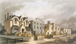 Gruppe von Villen in Herne Hill, Camberwell von English School