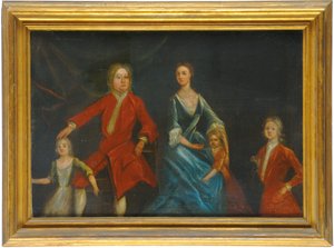 Gruppenporträt der Familie Arundell von Wardour