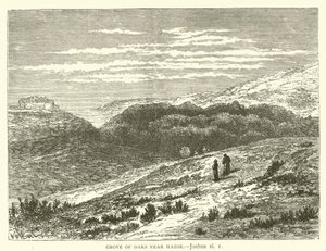 Hain von Eichen bei Hazor (Josua, xi) von English School