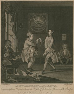 Erwachsene Herren lernen tanzen von English School