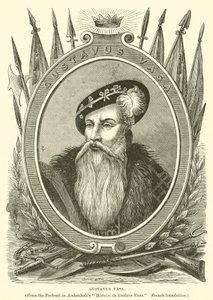 Gustav Wasa (Gravur) von English School