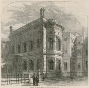 Hall of the Clothworkers Company, Mincing Lane, London von English School