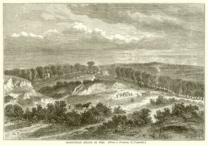 Hampstead Heath im Jahr 1840 von English School