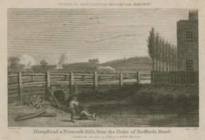 Hampstead und Primrose Hills, von der Duke of Bedfords Straße von English School