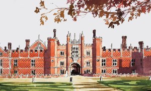 Hampton Court von English School