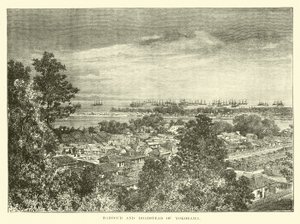 Hafen und Reede von Yokohama von English School