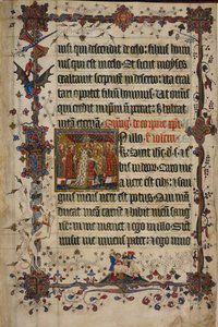Das Fronleichnamsfest, aus dem Lovel-Lektionar, vor 1408