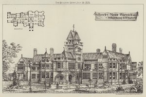 Haseley Manor, Warwick (Gravur)