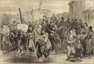 Starke Regenfälle in Konstantinopel von English School