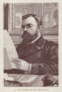 Henri Loze, französischer Politiker und Polizeipräfekt von Paris von English School