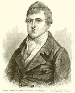 Henry Hunt (Allgemein bekannt als Redner Hunt) von English School