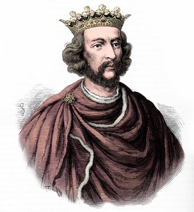Heinrich III. von England, Illustration aus 