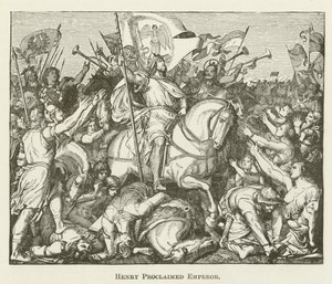 Heinrich zum Kaiser ausgerufen von English School