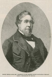 Henry Thomas Hope, Vorsitzender der Eastern Steam Navigation Company von English School
