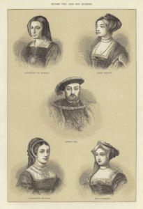Heinrich VIII. und seine Königinnen von English School