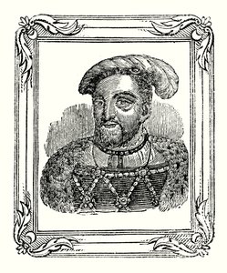 Heinrich VIII. wurde 1490 geboren, 1509 gekrönt, 1547 gestorben von English School