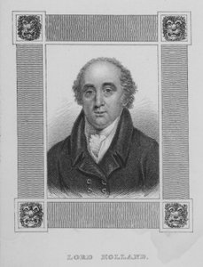 Henry Vassall-Fox, 3. Baron Holland, englischer Whig-Politiker von English School