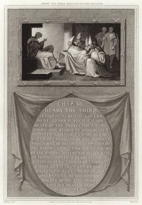 Heinrich der Dritte antwortet den Prälaten von English School