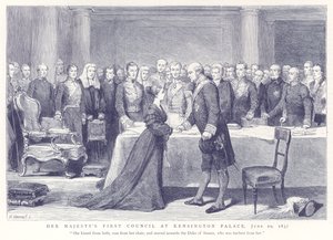 Der erste Rat Ihrer Majestät im Kensington-Palast, 20. Juni 1837