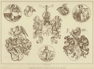 Heraldik-Zeichnungen von deutschen Künstlern des 15. Jahrhunderts