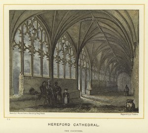 Hereford Kathedrale, die Kreuzgänge