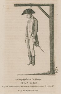 Hieroglyphik von Colonel George Hanger von English School